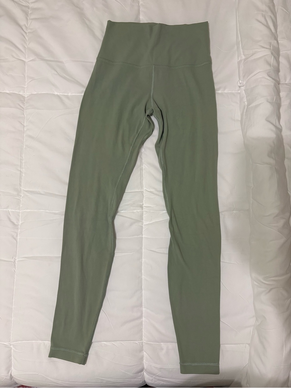Green lululemon align leggings